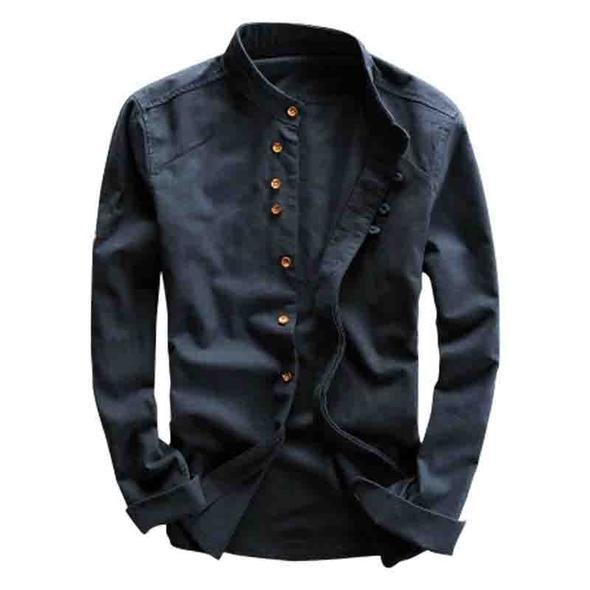 Combo Of 3 – Men Slim Fit Solid Mandarin Collar Casual Shirt – chandogi.com