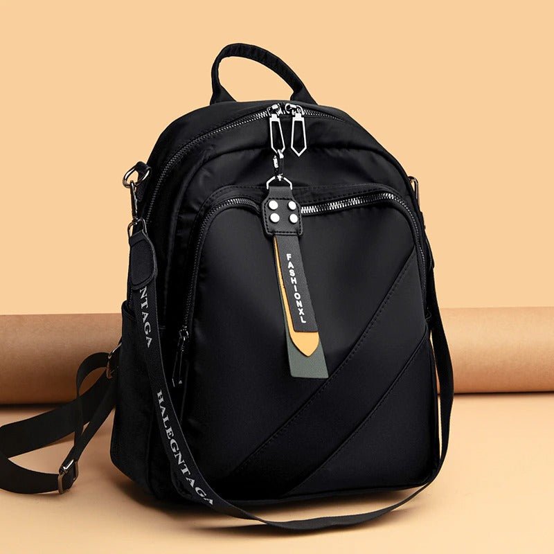 Women Backpack Purse Waterproof Nylon Anti-theft Rucksack Lightweight  School Shoulder Bag (Black) : Amazon.in: Fashion