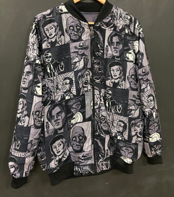 Killer Comics Monochrome Bomber Jacket