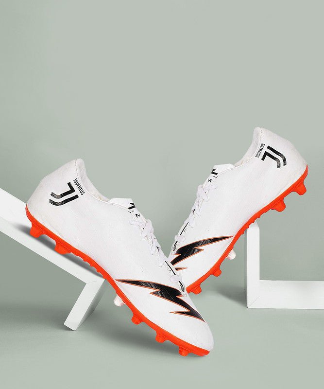 CR7 Juventus CR7 Juventus Ronaldo Studs White Football Shoes For Men White chandogi